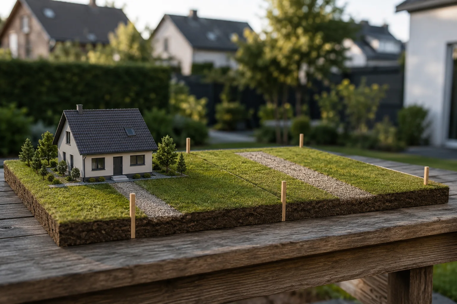 Ratgebermotiv zu Grundstück teilen oder entwickeln